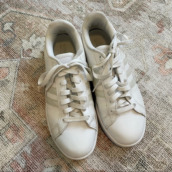 Adidas Iridescent Neo Cloudfoam Sneakers Size 8.5 - Picture 2 of 6